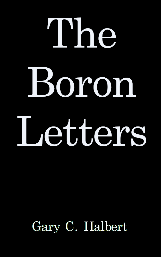 front boron letters