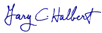 gary halbert signature