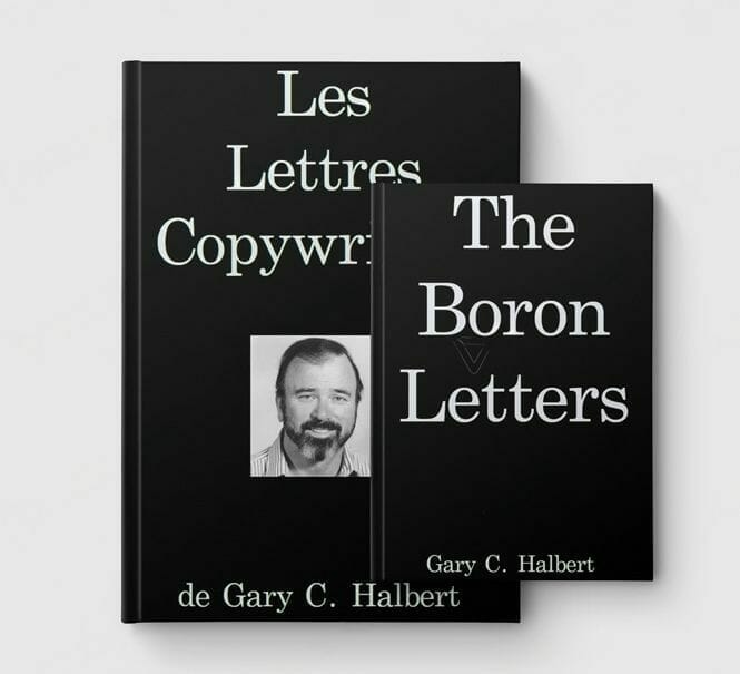 mockup gary halbert lettres copywriting